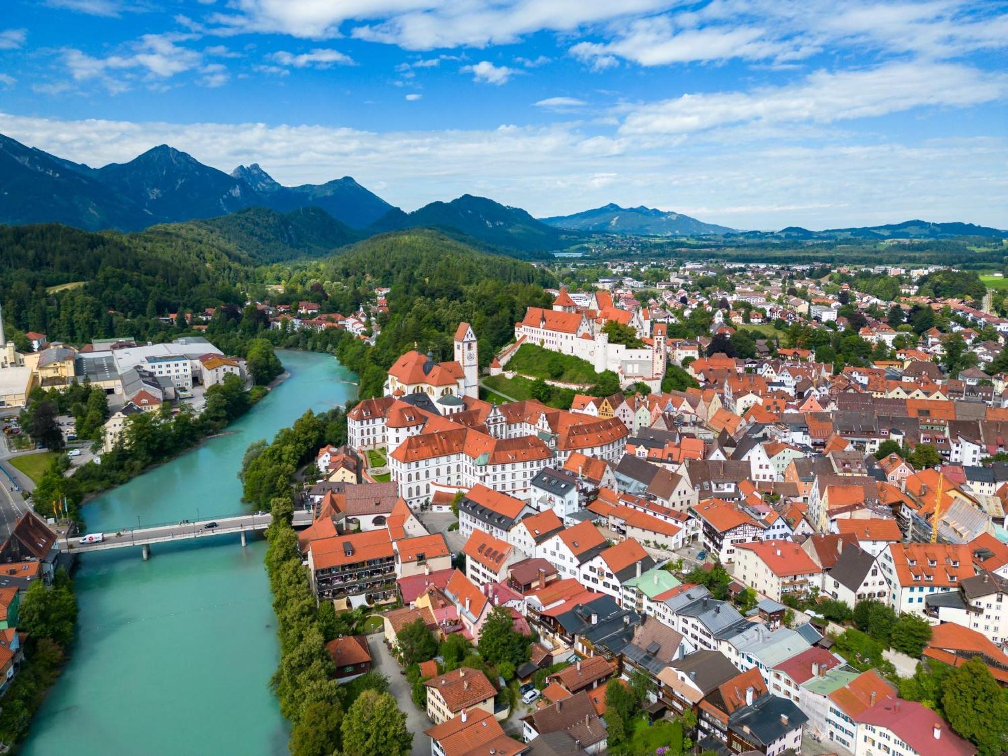 Ferienwohnung Hohenstaufen フュッセン エクステリア 写真